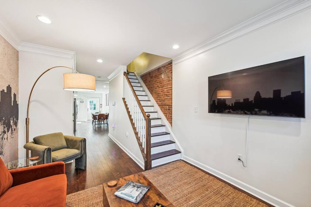 Federal Hill Luxury + City Charm Балтимор Екстериор снимка
